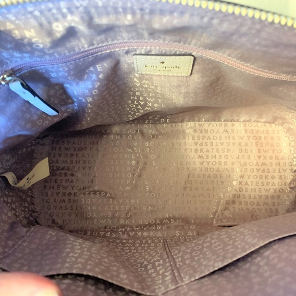 KATE SPADE Carli Leather Handbag Bag ~ Warm Beige - Picture 4 of 8